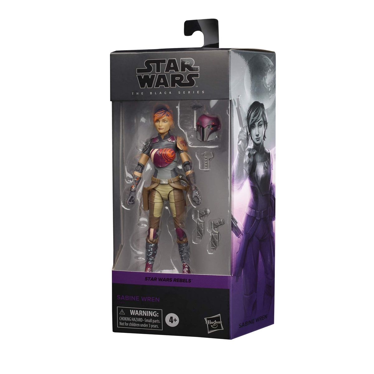 STAR WARS Sabine Wren figure articulation points enable dynamic display and action poses