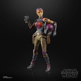 STAR WARS The Black Series Sabine Wren packaging authentic insignia for collectors