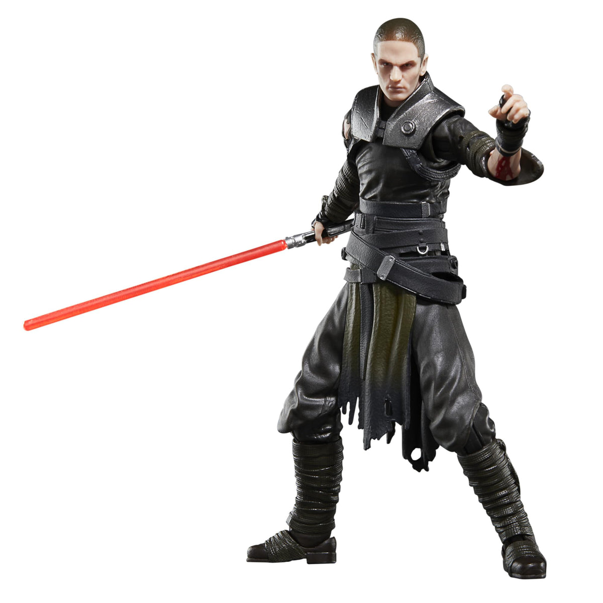 STAR WARS The Black Series Starkiller 6-inch articulation enables dynamic posing.