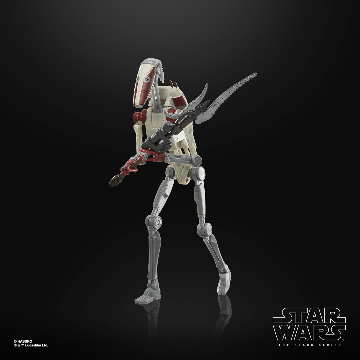 Star Wars The Black Series window box packaging for shelf display