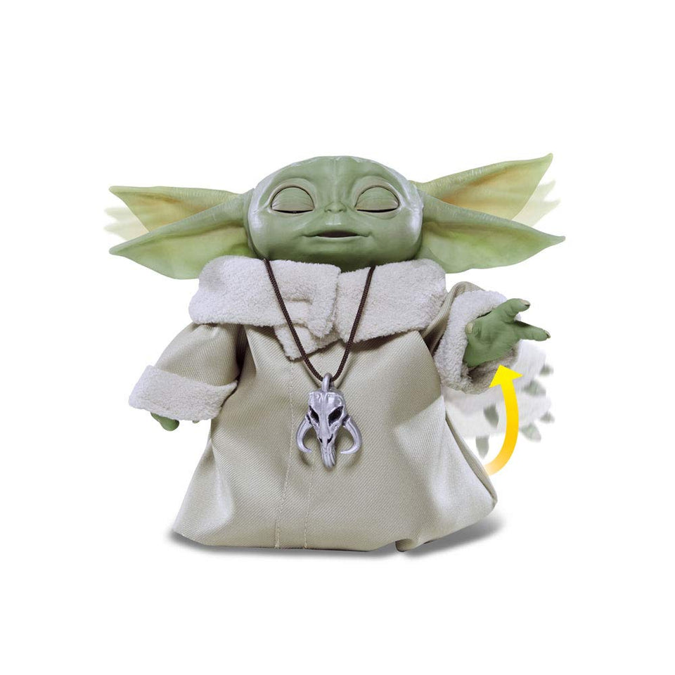 STAR WARS The Child animatronic edition head movement enhances lifelike play.