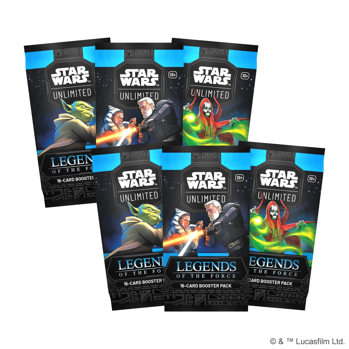 Star Wars Unlimited Legends of the Force exclusive promo cards Darth Maul and Qui-Gon Jinn