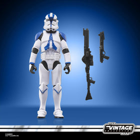 STAR WARS Vintage Collection 501st squad portrait pose for display storytelling.