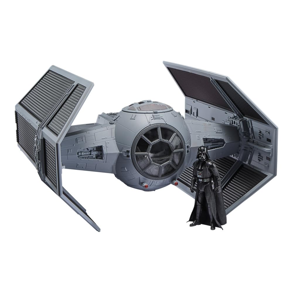 STAR WARS Vintage Collection Darth Vader TIE Advanced vehicle with premium sculpt for display