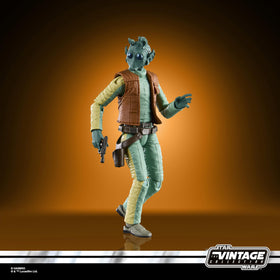 STAR WARS Vintage Collection Greedo packaging highlighting premium deco for collectors