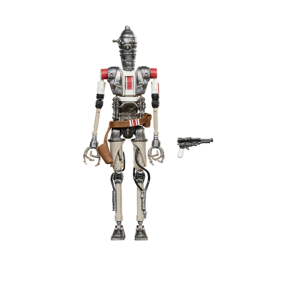STAR WARS The Vintage Collection IG-11 Nevarro Marshal figure, front view for display.