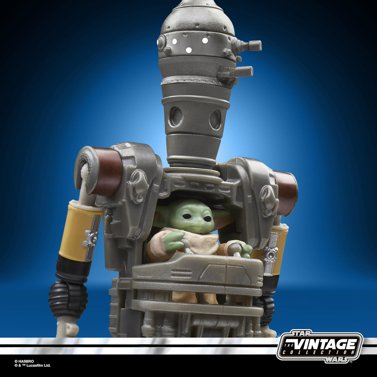 Star Wars Vintage Collection IG-12 Grogu Anzellan 3-pack articulation points for dynamic posing
