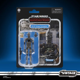 Star Wars Vintage Collection IG-12 Grogu Anzellan 3-pack detailed deco for display