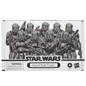 STAR WARS Vintage Collection Imperial Death Trooper figures on display, perfect for collectors.