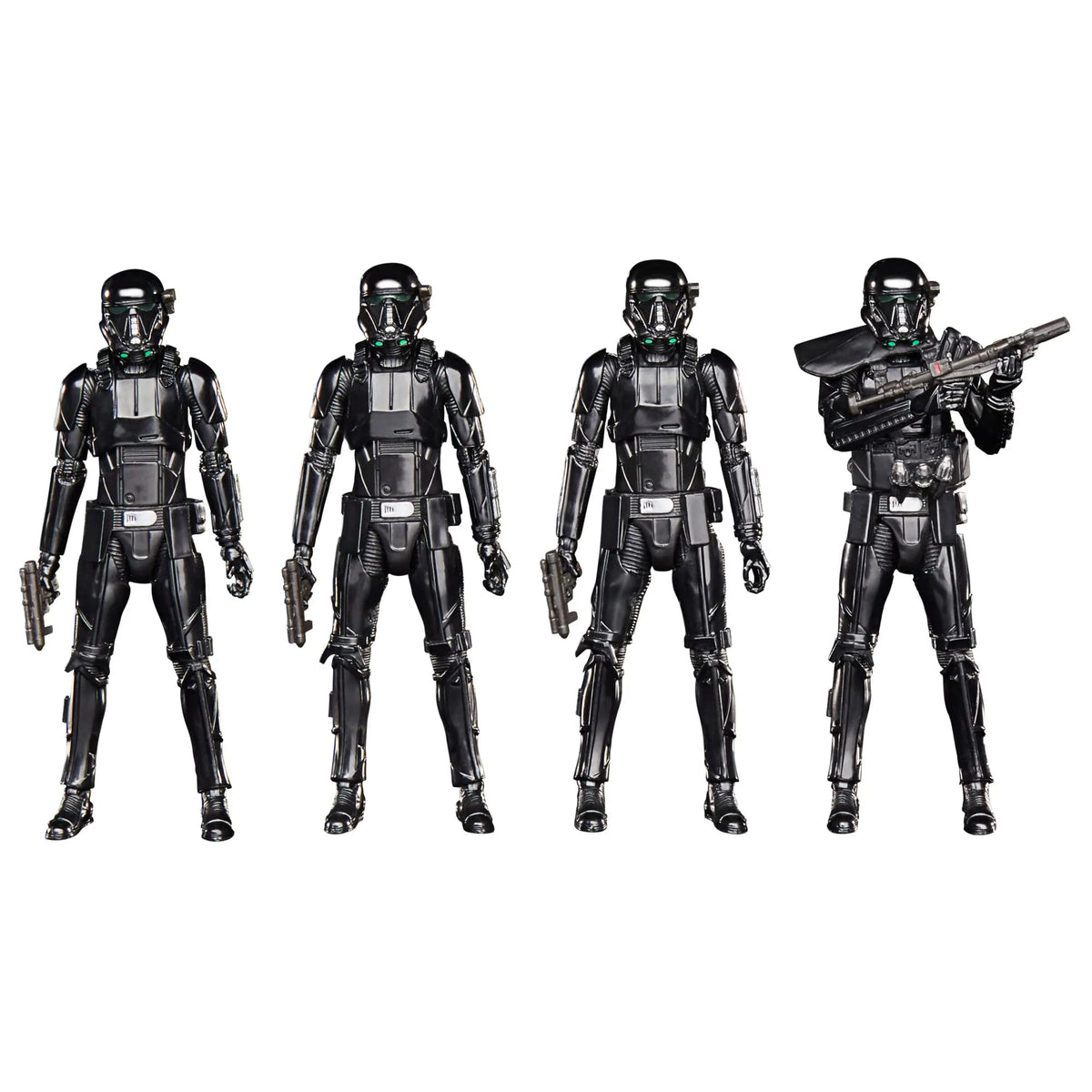 STAR WARS Imperial Death Trooper figures posed for dramatic battlefield scenes.