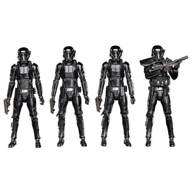 STAR WARS Imperial Death Trooper figures posed for dramatic battlefield scenes.