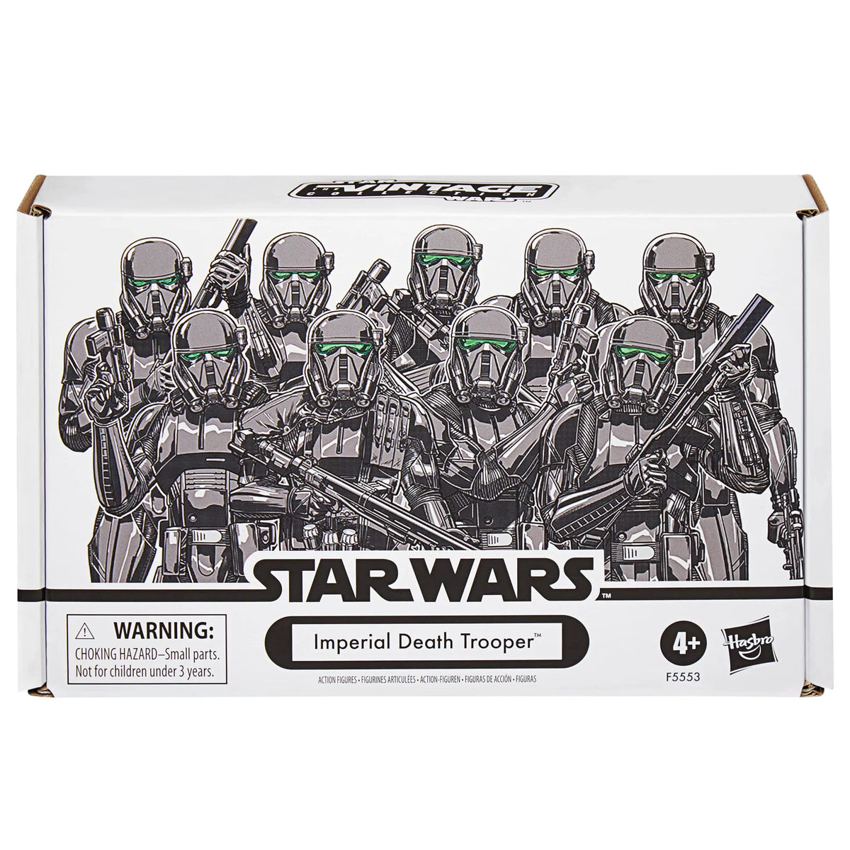 STAR WARS Imperial Death Trooper figures in 3.75-inch scale fit with other sets.