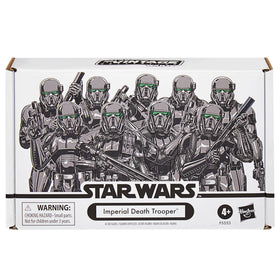 STAR WARS Imperial Death Trooper figures in 3.75-inch scale fit with other sets.