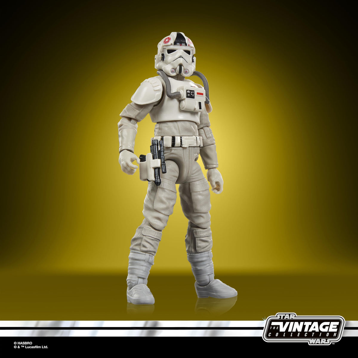STAR WARS Vintage Collection Imperial Remnant AT-AT Driver articulation for dynamic poses.