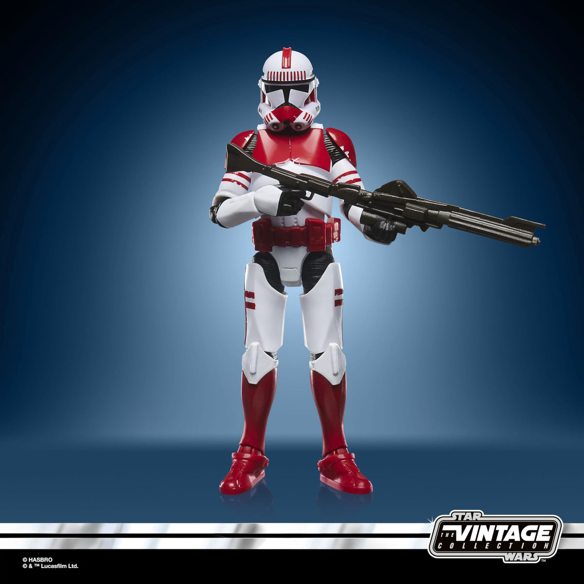 STAR WARS Imperial Shock Trooper long blaster for versatile display setups