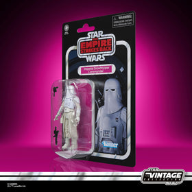 Star Wars Vintage Collection Imperial Snowtrooper Commander articulation enables dynamic posing.