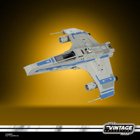 KE4-N4 droid figure with E-Wing for authentic scene recreation