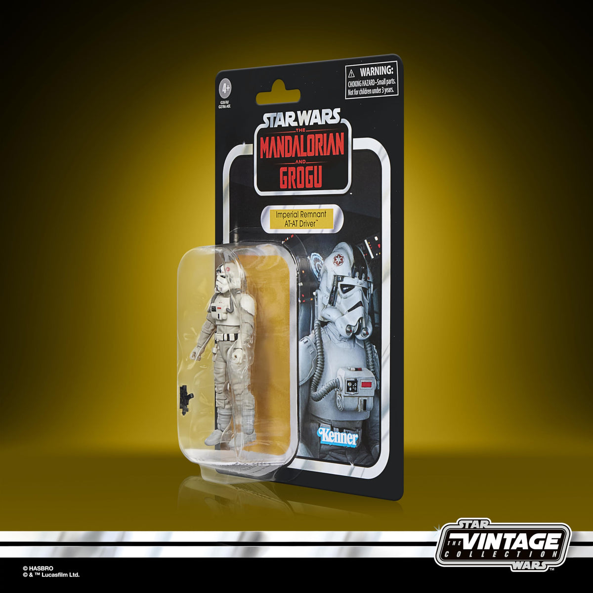 STAR WARS Vintage Collection cohesive display with Mandalorian and Grogu figures.
