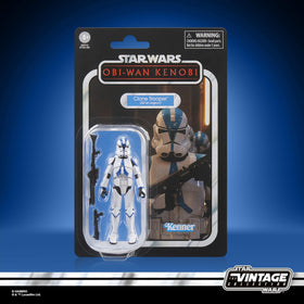 STAR WARS Vintage Collection Obi-Wan Kenobi 3-75-inch figure with series-inspired deco for display.