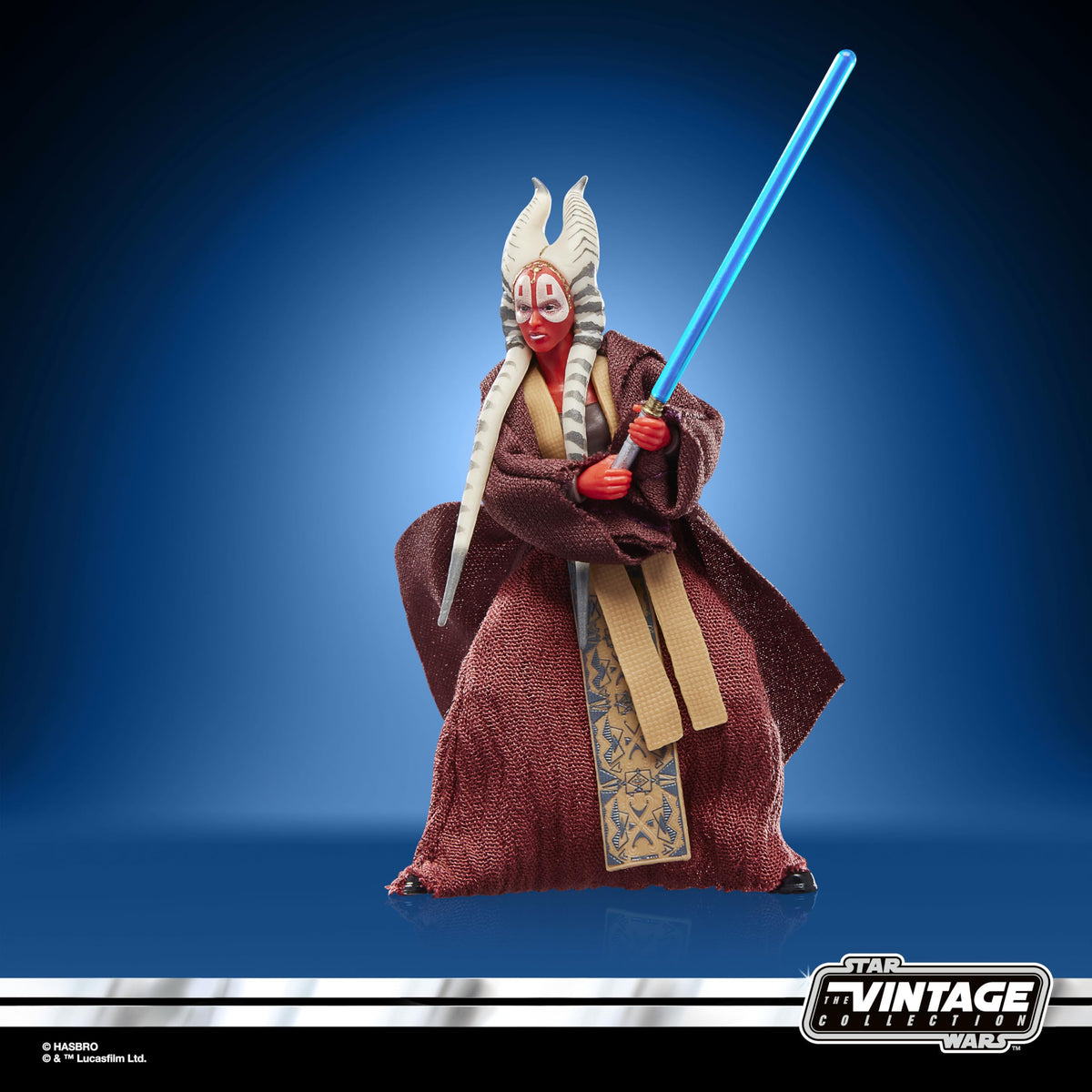 Star Wars The Vintage Collection Shaak Ti multiple articulation points enable dynamic posing.