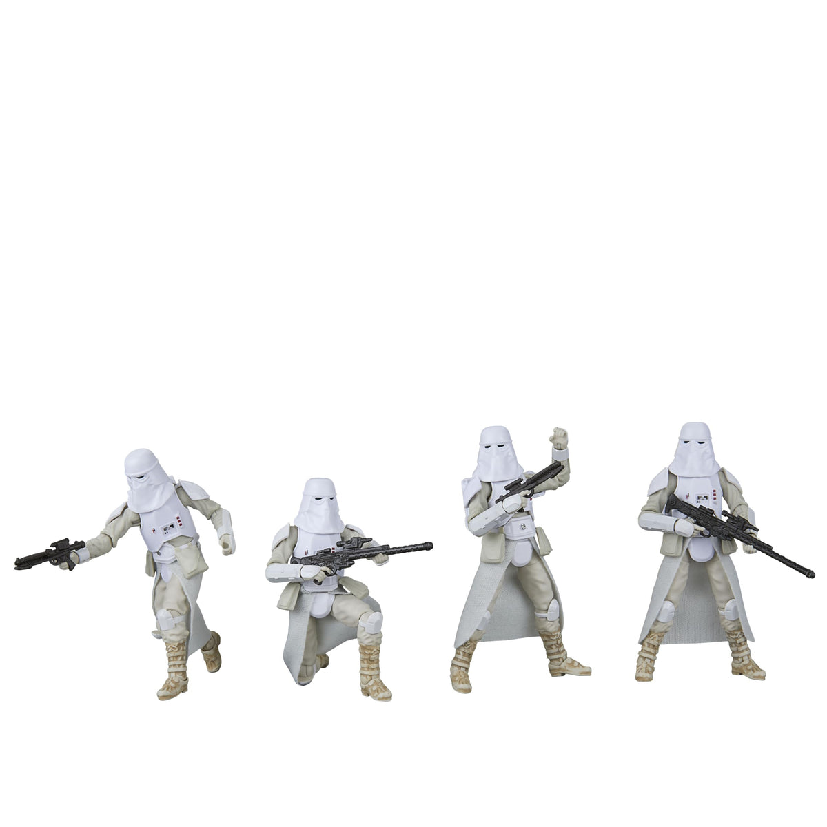 STAR WARS Vintage Collection Snowtrooper 4-pack packaging for shelf display.