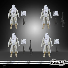 STAR WARS Snowtrooper 4-pack arctic-ops gear for authentic look.