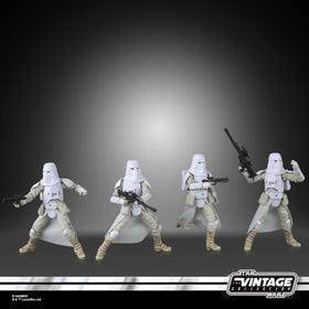 STAR WARS Snowtrooper 4-pack heavy blasters enable dynamic poses.