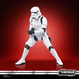 STAR WARS The Vintage Collection Stormtrooper scale display fits standard shelves