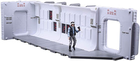 STAR WARS The Vintage Collection Tantive IV Hallway playset showcases classic movie tension and space saga detail.