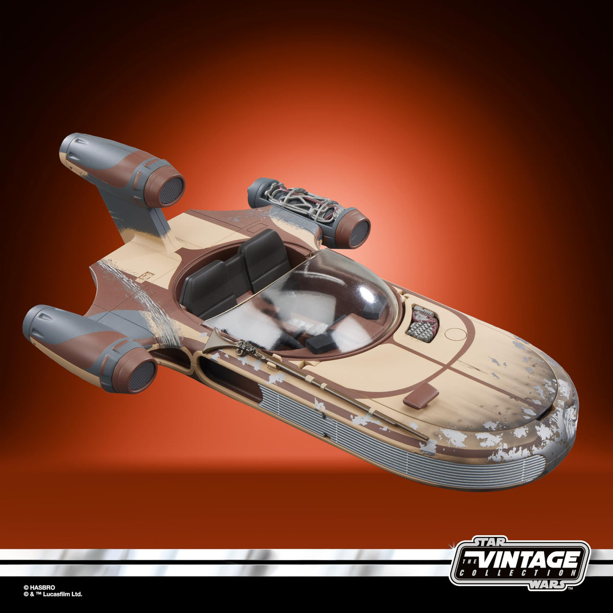 Star Wars Vintage Collection VC number label helps catalog displays.