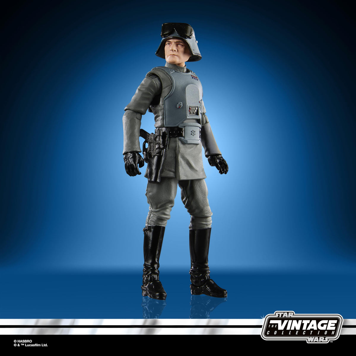 STAR WARS Vintage Collection Veers figure with stand for stable display