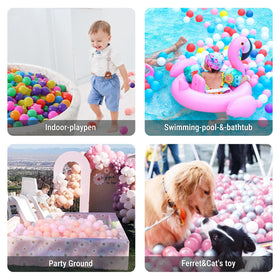 STARBOLO Rainbow seven-color set complements any pit or pool