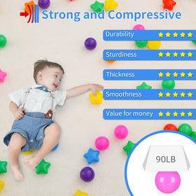 STARBOLO Soft-edged balls protect little fingers during busy playtimes