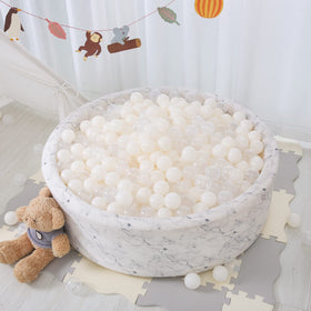 Versatile StarBolo beige balls for ball pits tents pools and parties