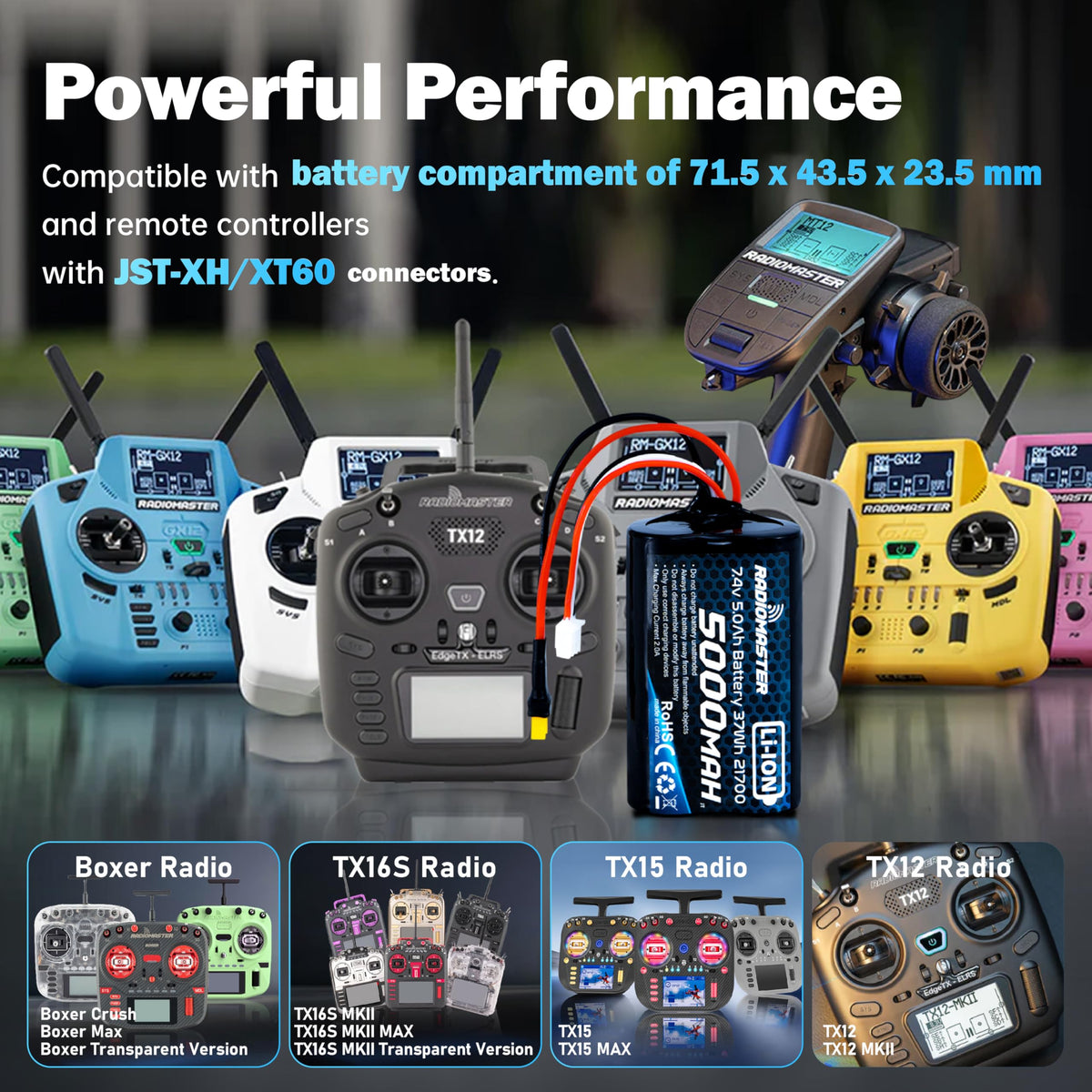 STARDRONE battery weight 155g for comfortable handheld use