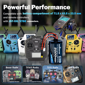 STARDRONE battery weight 155g for comfortable handheld use