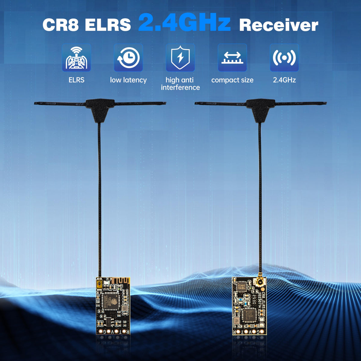 STARDRONE ELRS Nano with Epson crystal oscillator reduces drift for precise signals