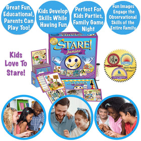 Stare Junior recalls details quickly, boosting engagement while kids learn through play.