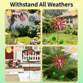 Stargarden yard patio wind spinner decor adding ambience