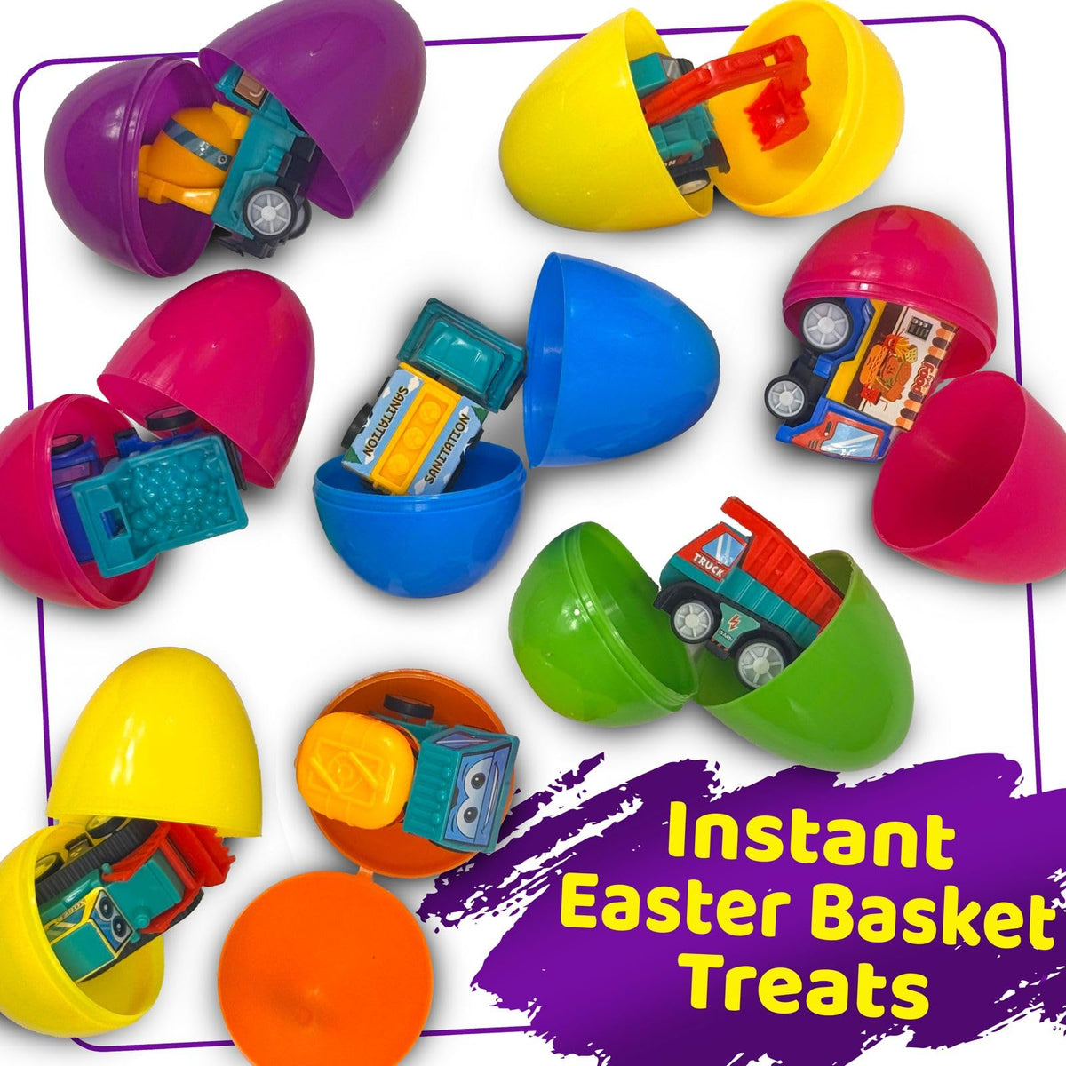 stargo eggs with flat bottoms stand upright for display
