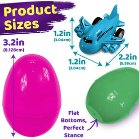 Stargo eggs with pull-back helicopters inside for interactive play