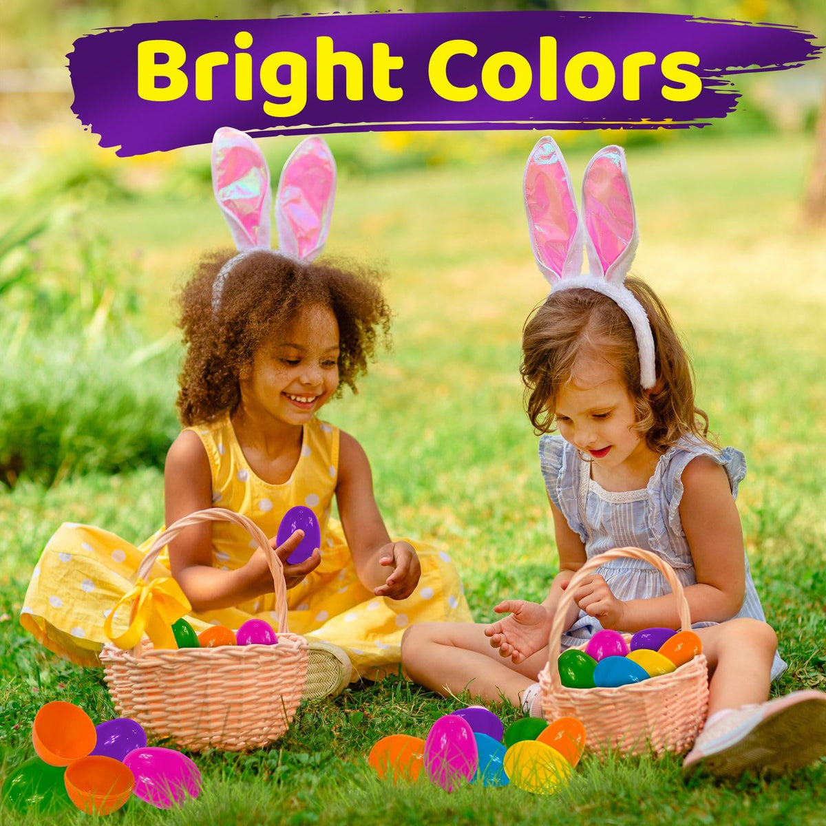 Stargo Easter eggs with secure closure to prevent spills during play.