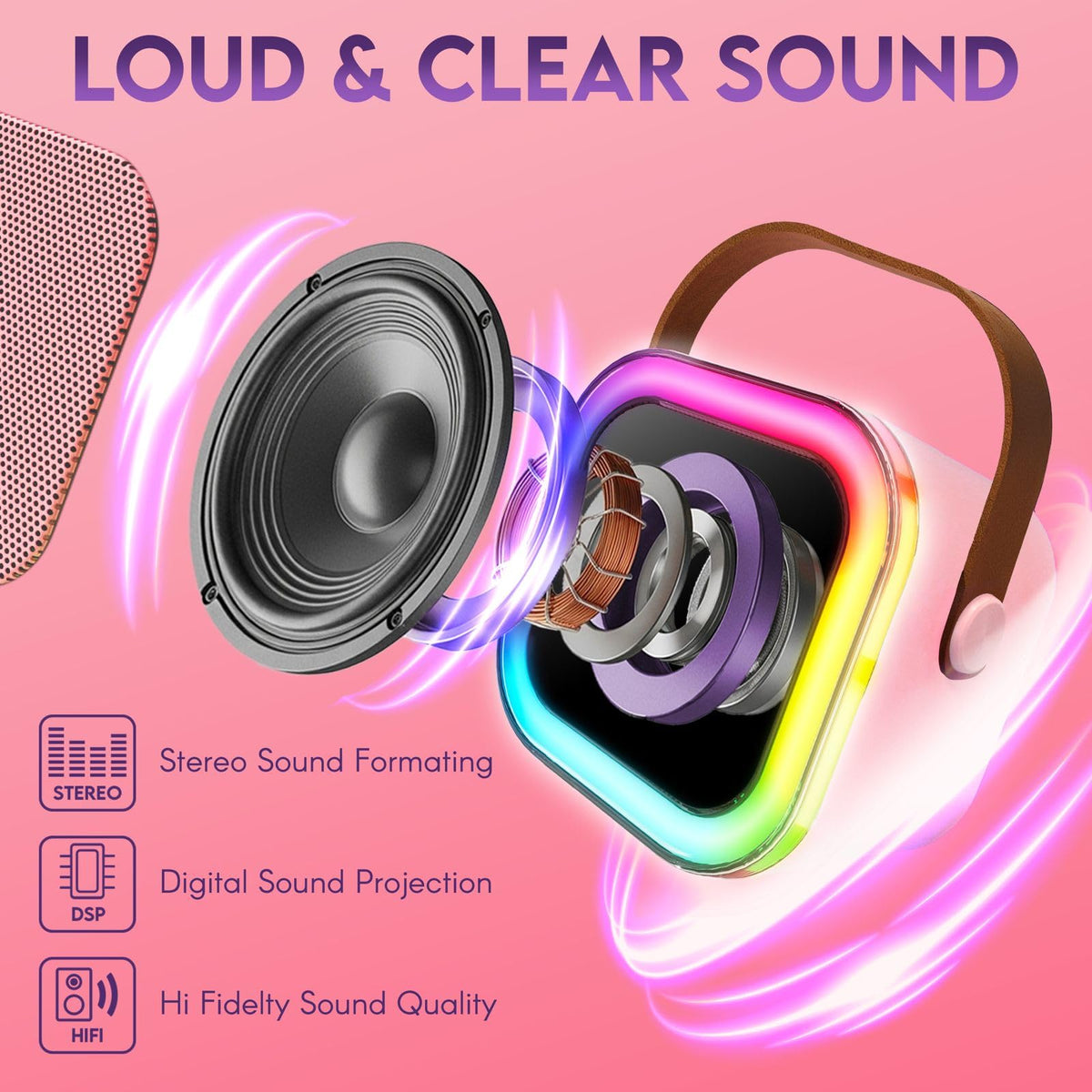 Stargo Bluetooth 5.0 connectivity streams songs smoothly