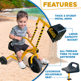 Stargo pedal-powered sand digger highlights active outdoor fun