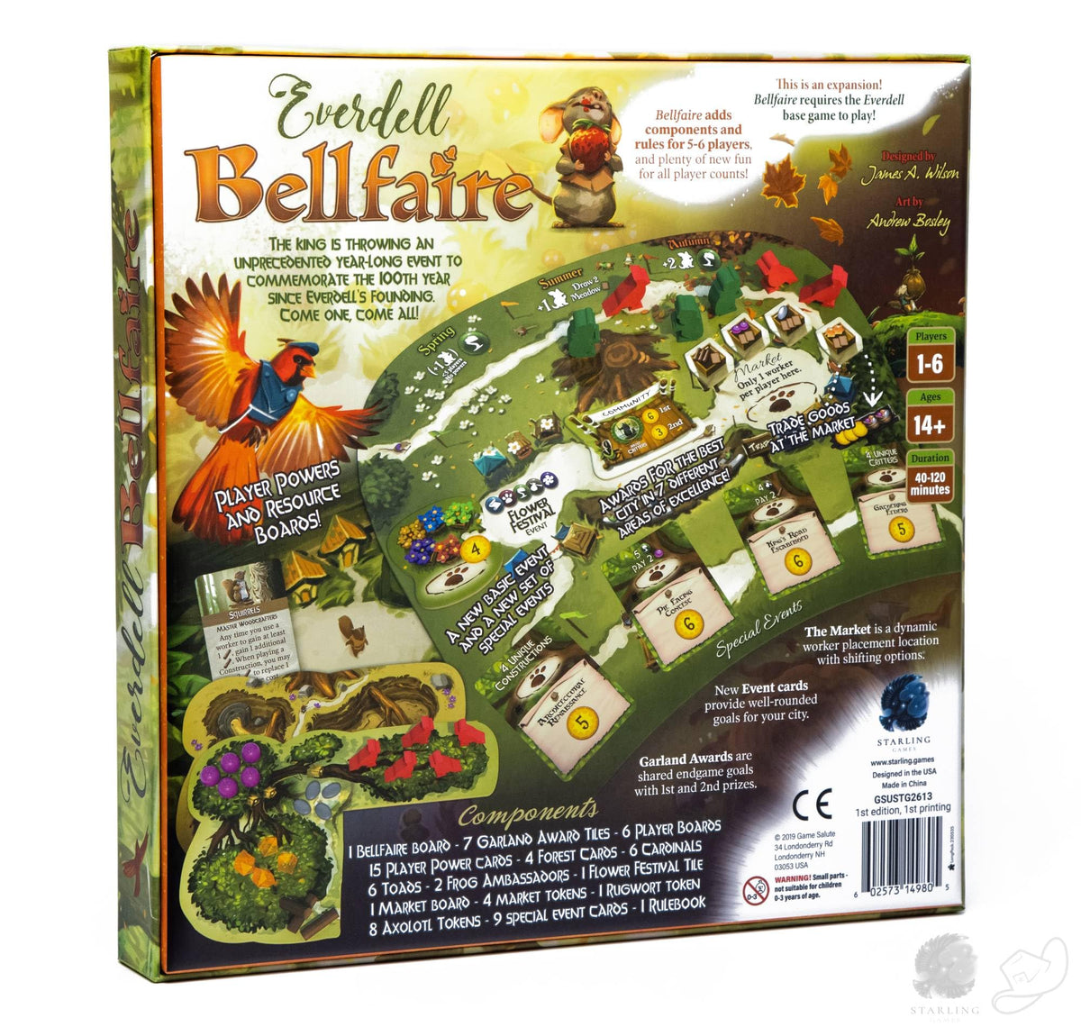Bellfaire market board display showing dynamic resource options