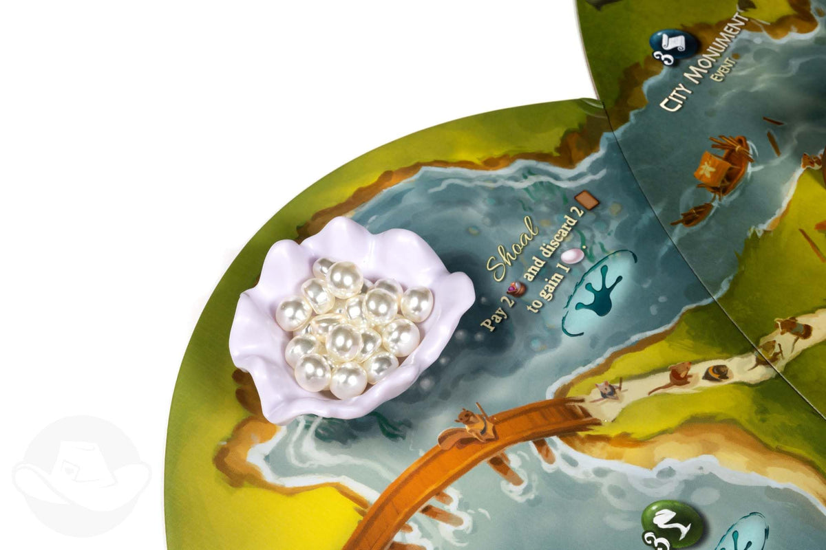 Starling Games Everdell Deluxe Resource Vessels walnut-shell vessel adds thematic charm
