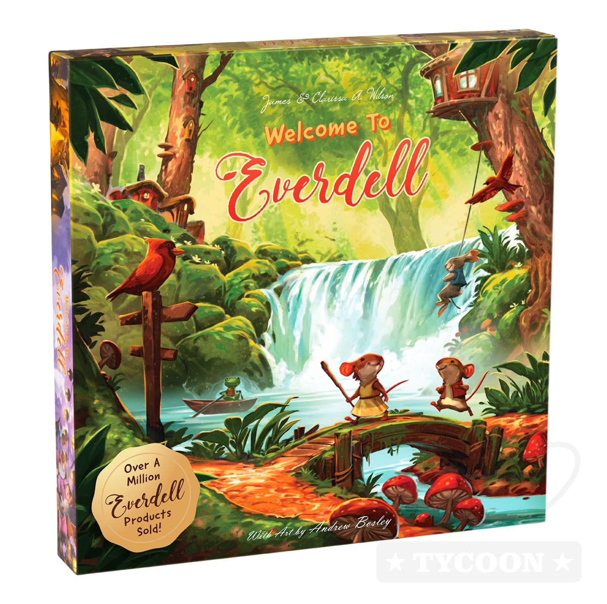 Starling Games Everdell forest tiles invite cozy family game nights