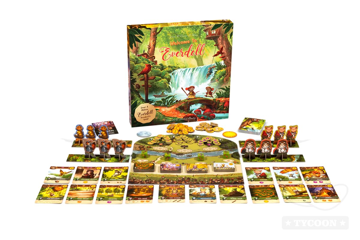Starling Games Everdell player board streamlines turn tracking