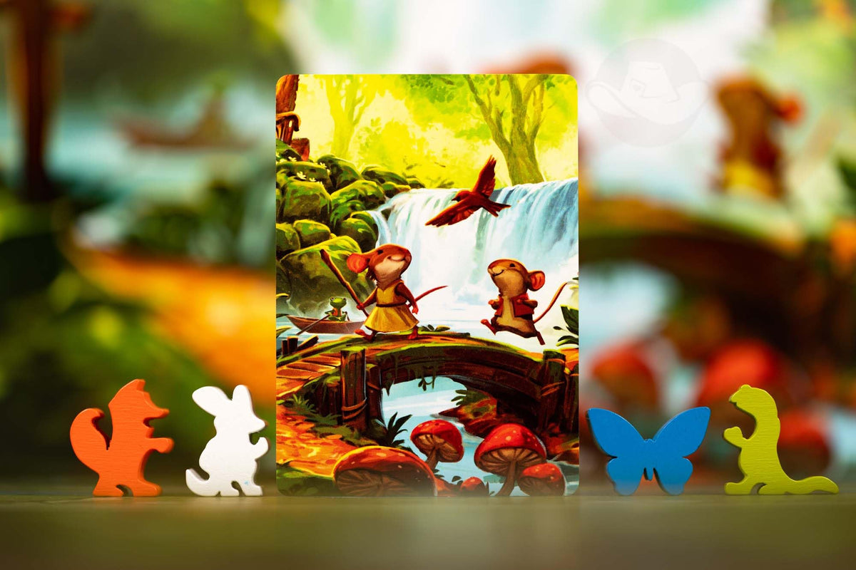 Starling Games My Lil’ Everdell family play visuals encourage collaborative choices.