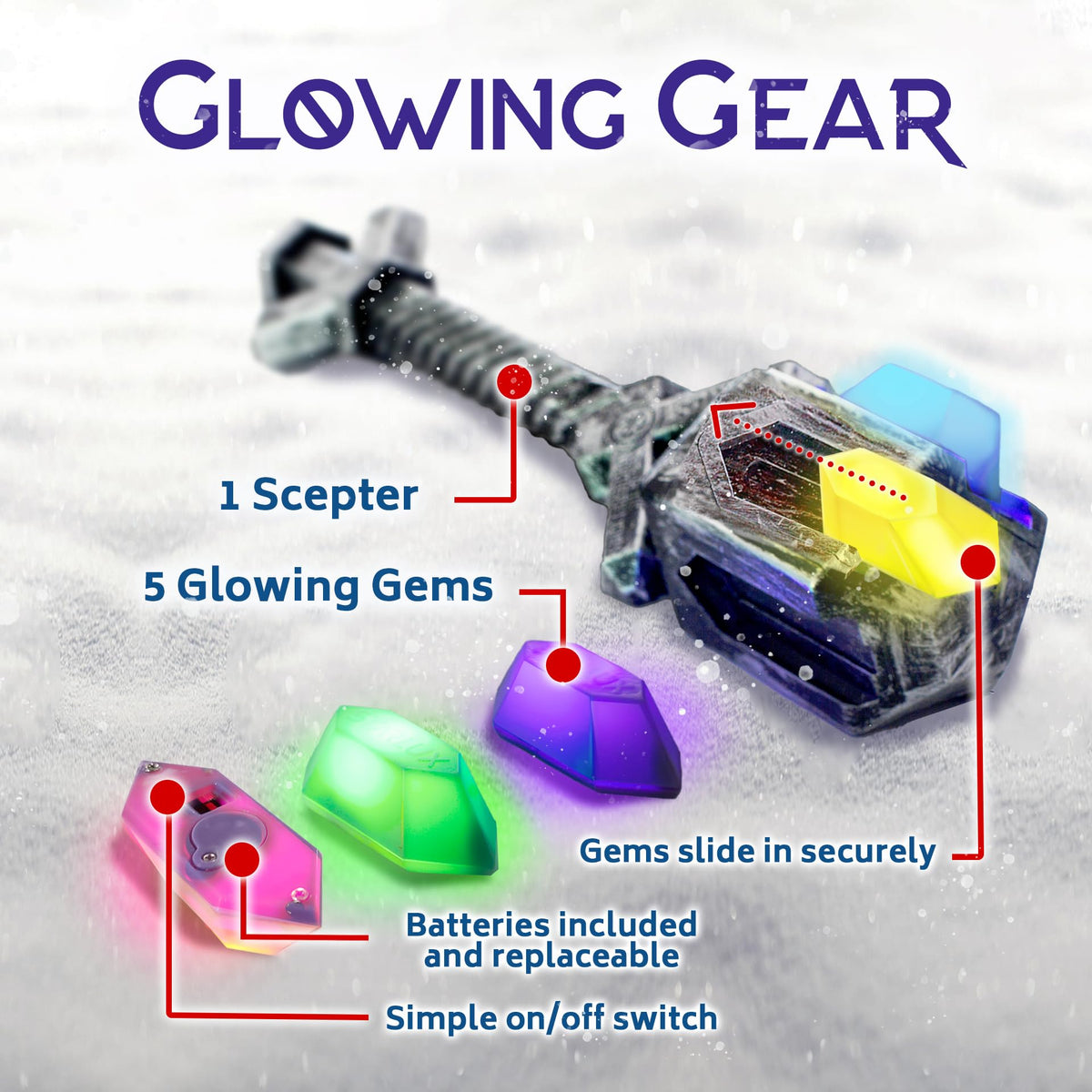 Starlux Games fantasy scepter glow adds dramatic focal point for cooperative missions.